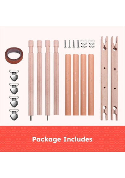 Ahşap Çapraz Sap Çerçeve Iğneli Nokta Nakış Goblen Scroll Kare Embroidery Goblen Kapitone Çerçeve Nakış Için (Yurt Dışından) fırsatları