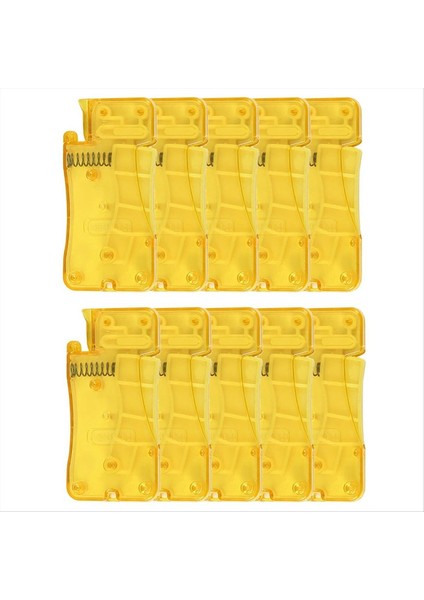 El Dikiş Yeni Basit Iğne Iş Parçacığı Kullanımı Kolay Iğne Dişleri Aracı Sarı 10 Adet (Yurt Dışından)