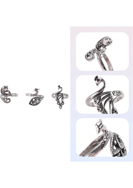 3pcs Ayarlanabilir Örgü Döngü Yüzük Halkalı Bulfish Açık Parmak Yüzük Tığ parmak ipliği tutucu İplik Kılavuzu Parmak Tutucu (Yurt Dışından) fırsatları