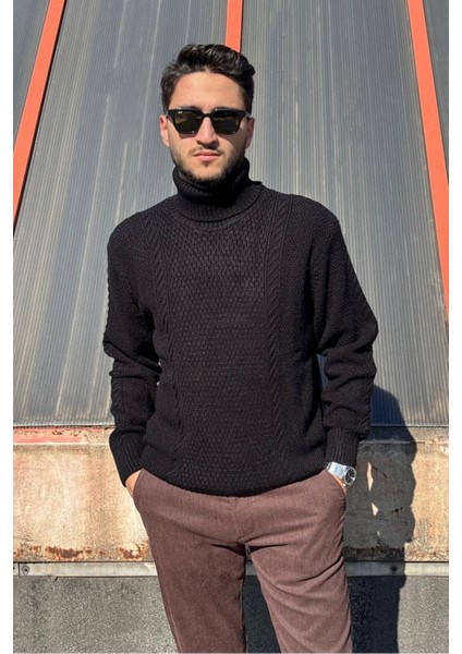 Erkek, Tam Balıkçı Yaka, Yünlü, Old Money Culture, Kazak PLTK16 modelleri