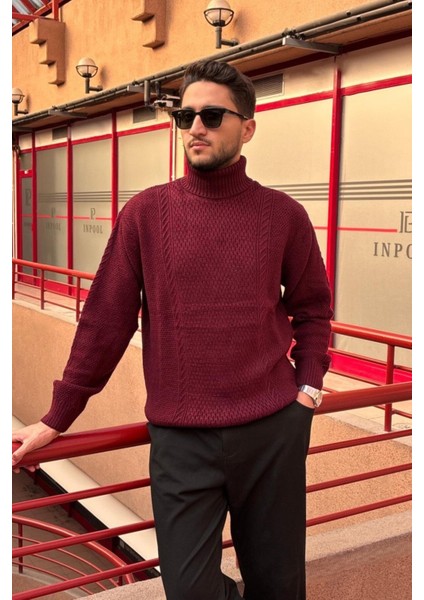 Erkek, Tam Balıkçı Yaka, Yünlü, Old Money Culture, Kazak PLTK16 modelleri