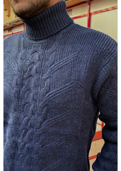 Erkek, Saç Örgü, Tam Balıkçı Yaka, Yünlü, Old Money Culture, Kazak PLTK13 fırsatları