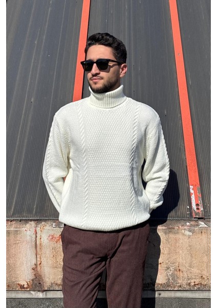 Erkek, Tam Balıkçı Yaka, Yünlü, Old Money Culture, Kazak PLTK16 modelleri