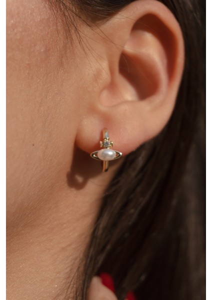 Zirkon ve Inci Taşlı ve Minimal Çelik Küpe fiyatları