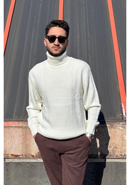 Erkek, Tam Balıkçı Yaka, Yünlü, Old Money Culture, Kazak PLTK16 indirimleri