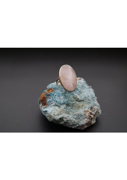 925 Ayar Gümüş ve Pirinç Otantik Kadın Yüzük SY000106