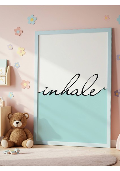 Inhale Dijital Baskı Poster (Çerçevesiz) fiyatları