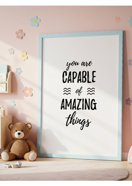Capable Amazing Dijital Baskı Poster (Çerçevesiz) fiyatları