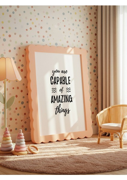 Capable Amazing Dijital Baskı Poster (Çerçevesiz) fırsatları