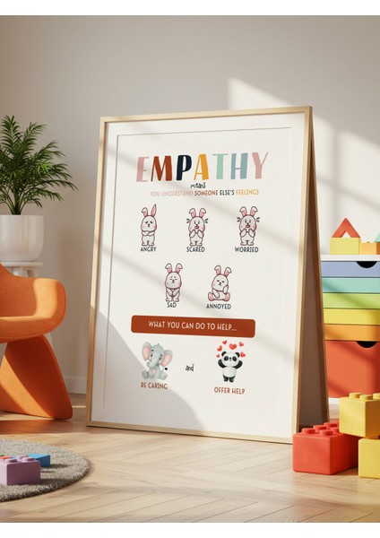 Empathy Dijital Baskı Poster V3 (Çerçevesiz) modelleri