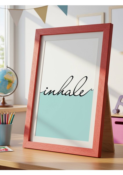 Inhale Dijital Baskı Poster (Çerçevesiz) fırsatları
