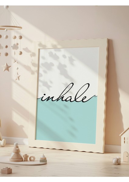 Inhale Dijital Baskı Poster (Çerçevesiz) indirimleri