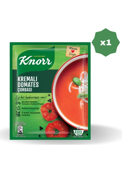 Kremalı Domates Çorbası - (1 Adet)