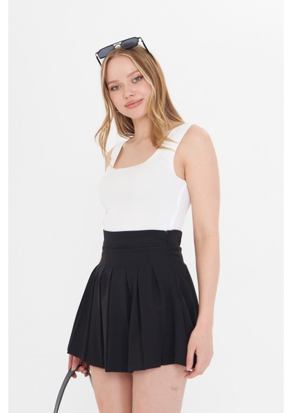 Kadın Kolsuz Kalın Askılı Ince Yazlık Kare Yaka Triko Atlet 3'lü Set fiyatları