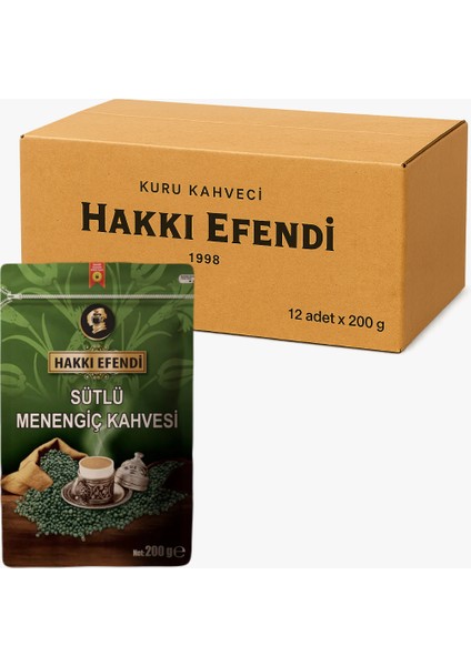 Menengiç Kahvesi Koli 200 gr (12 Adet)