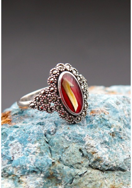 925 Ayar Gümüş Kadın Yüzük SY000105