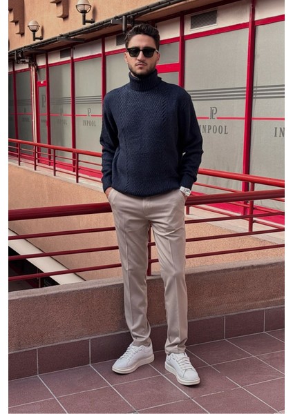 Erkek, Tam Balıkçı Yaka, Yünlü, Old Money Culture, Kazak PLTK16 fırsatları