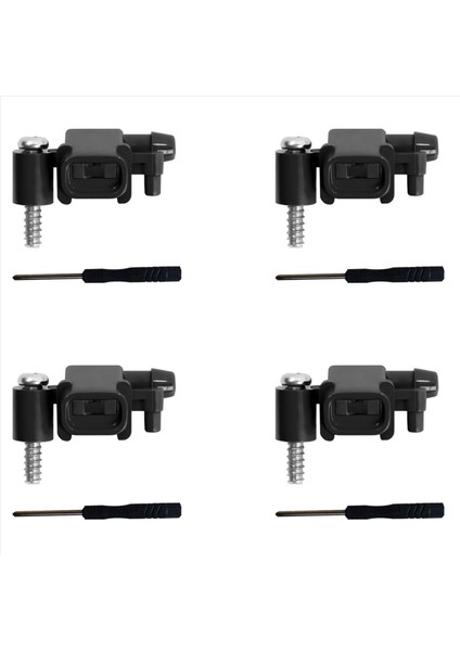 Irobot Braava Jet M6 240 241 244 Serisi Robot Vakum Süpürge Değiştirme Nozulları Siyah (Yurt Dışından)