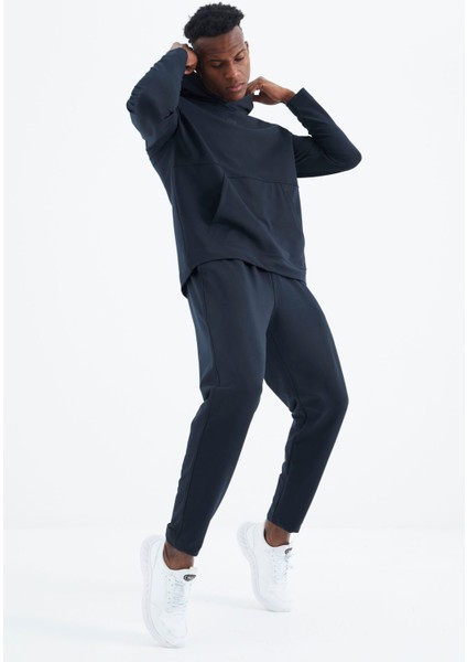 Rex Lacivert Basic Erkek Eşofman Takım - 85232