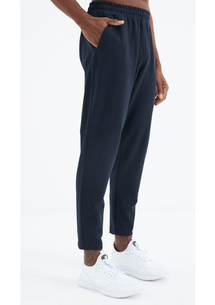 Rex Lacivert Basic Erkek Eşofman Takım - 85232