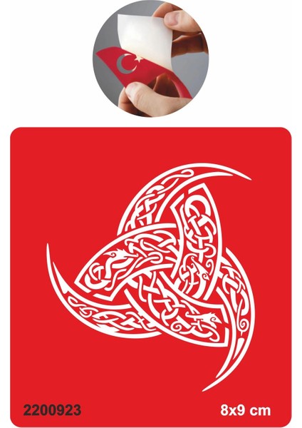 Türk Teşkilatı Tattoo Geçici Dövme Şablonları Kına Kalıpları
