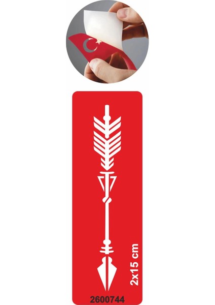 Hedefe Doğru Ok Tattoo Geçici Dövme Şablonları Kına Kalıpları