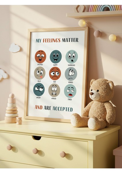 My Feelings Matter Dijital Baskı Poster V1 (Çerçevesiz) indirimleri