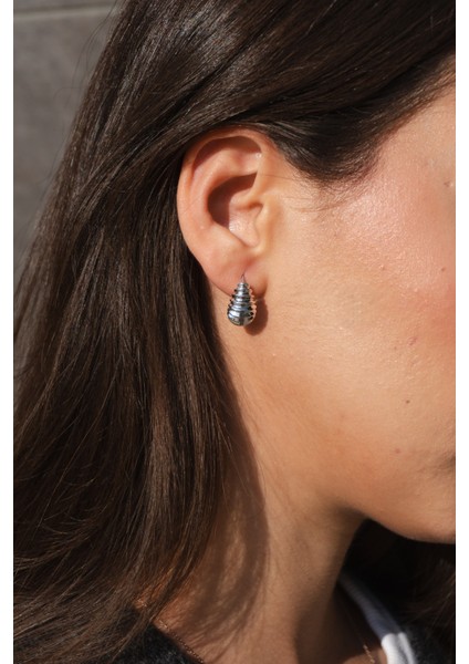 Minimal Bombeli Çelik Küpe fiyatları