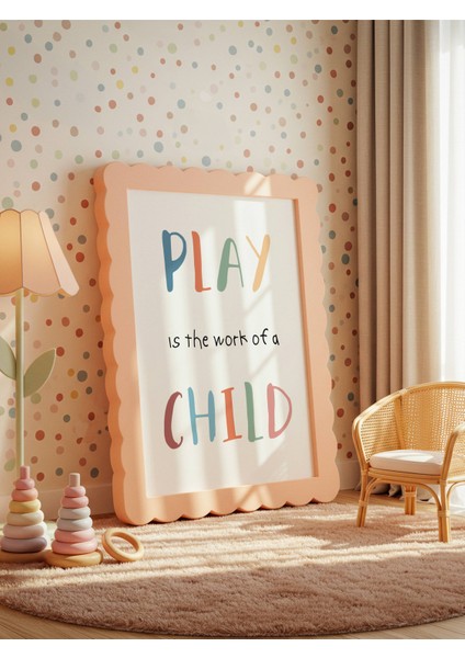 Play Child Dijital Baskı Poster V1 (Çerçevesiz) modelleri