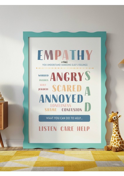 Empathy Dijital Baskı Poster V1 (Çerçevesiz) modelleri