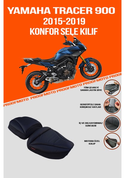 Yamaha Tracer 900 (2015 - 2019) Konfor Sele Kılıf