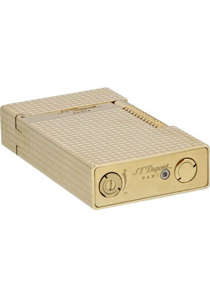 New Le Grand Dupont Yellow Gold Diamond Head Çakmak 23009