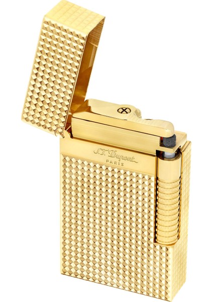 New Le Grand Dupont Yellow Gold Diamond Head Çakmak 23009 fiyatları