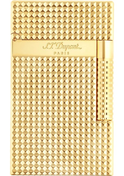 New Le Grand Dupont Yellow Gold Diamond Head Çakmak 23009 indirimleri