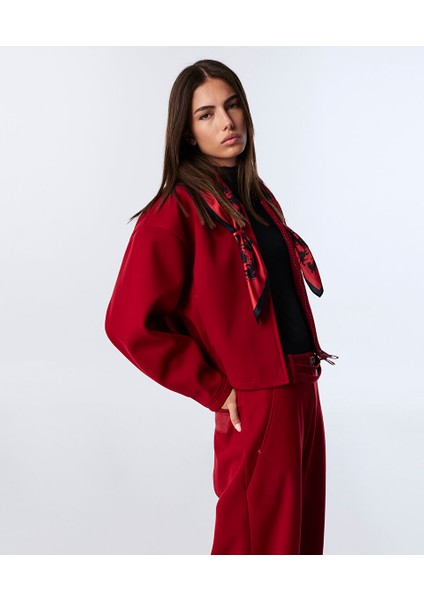 ÇIKARILABİLİR FULARLI BOMBER CEKET TW6250005083034 modelleri