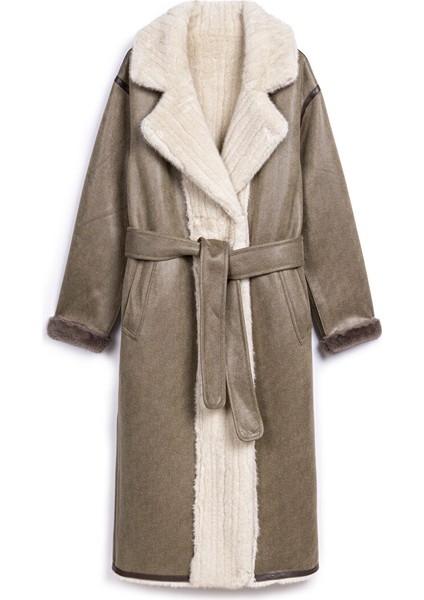 Çift Taraflı Colorblock Mont TW6250012243018 indirimleri