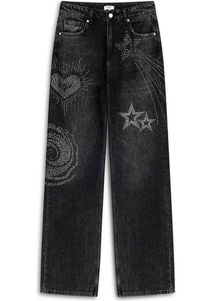 HOTFIX BASKILI WIDE LEG JEAN PANTOLON TW6250018037036