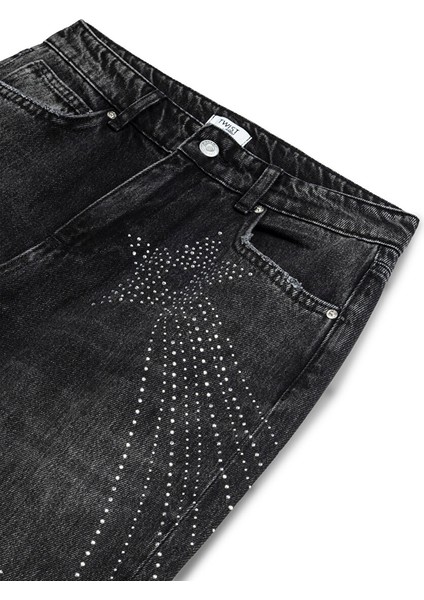 HOTFIX BASKILI WIDE LEG JEAN PANTOLON TW6250018037036 fiyatları