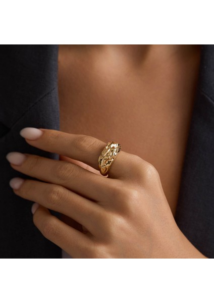 Golden Frame Kadın Yüzük modelleri