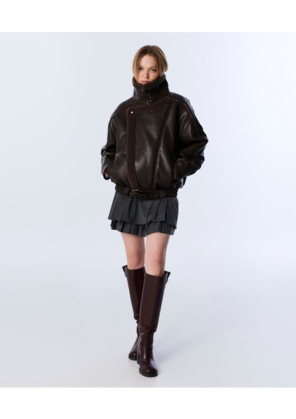 SUNİ KÜRK MIX OVERSIZE MONT TW6250012244074 fırsatları