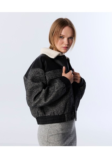 KUMAŞ MIX COLORBLOCK CEKET TW6250005092036 fırsatları