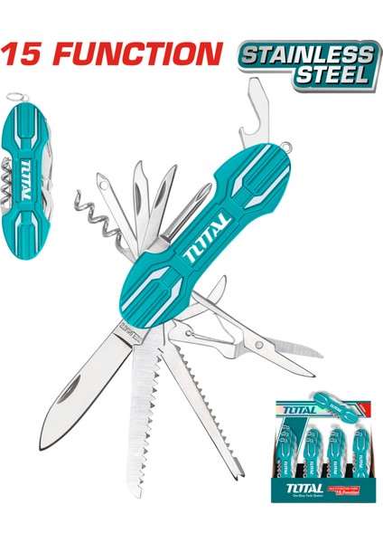 Çok Amaçlı Çakı 15 Fonksiyon