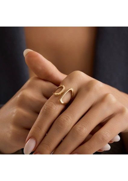 Pure Line 14 Ayar Altın Yüzük