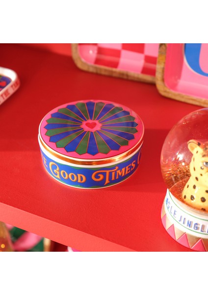 Shekou Porselen Dekoratif Obje 12X12X4 cm Renkli fiyatları