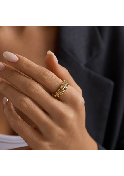 Minimal Glow 14 Ayar Altın Yüzük modelleri