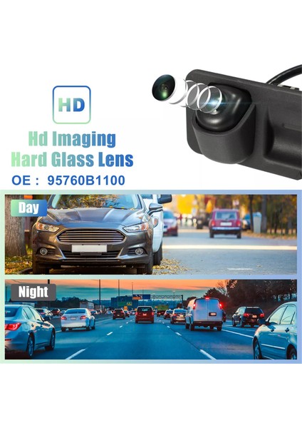 Hyundai Genesis Sdn 2015-2019 Için Bagaj Düğmesi 95760-B1100 ile Araba Arka Görünüm Kamerası (Yurt Dışından) modelleri