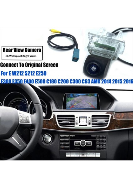 Park Park Kamera Ekran Giriş Mercedes Benz E W212 S212 E250 E300 E350 E400 E500 E200 E220 E63 (Yurt Dışından) modelleri