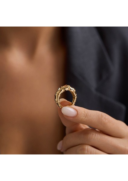 Smooth Gold Altın Yüzük 7mm