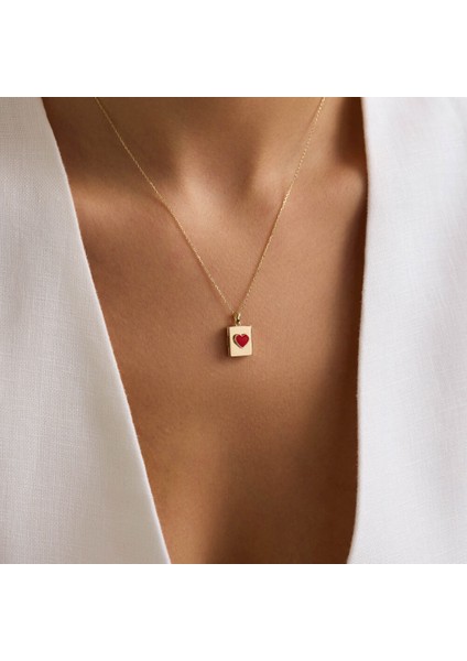 Love Secret Resimli Kolye 10.1 mm 45 cm modelleri