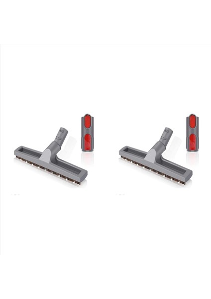 2x Ev Temizleme Aracı Sabit Zemin Aracı At Kaçağı Fırça Başı Ekleme Dyson DC59 V6 V7 V8 V10 V11 (Yurt Dışından)